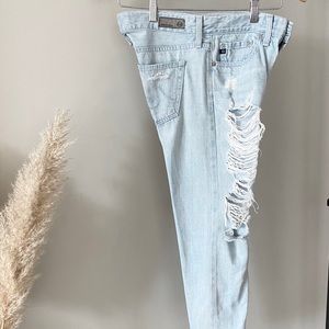 AG Piper Slouchy Slim Crop 25